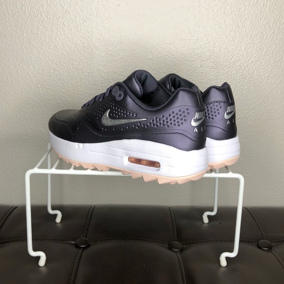 NEW Nike air max 1 golf shoes gridiron echo pink - Picture 6 of 15